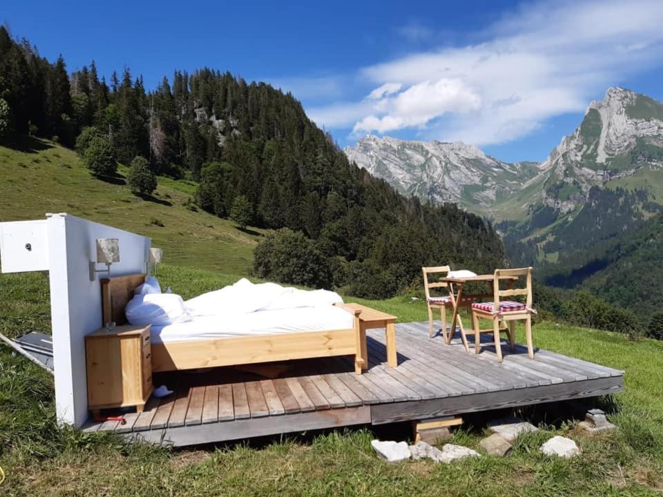 Ferienwohnung Haus Am Bach In Toggenburg Wildhaus Zewnętrze zdjęcie