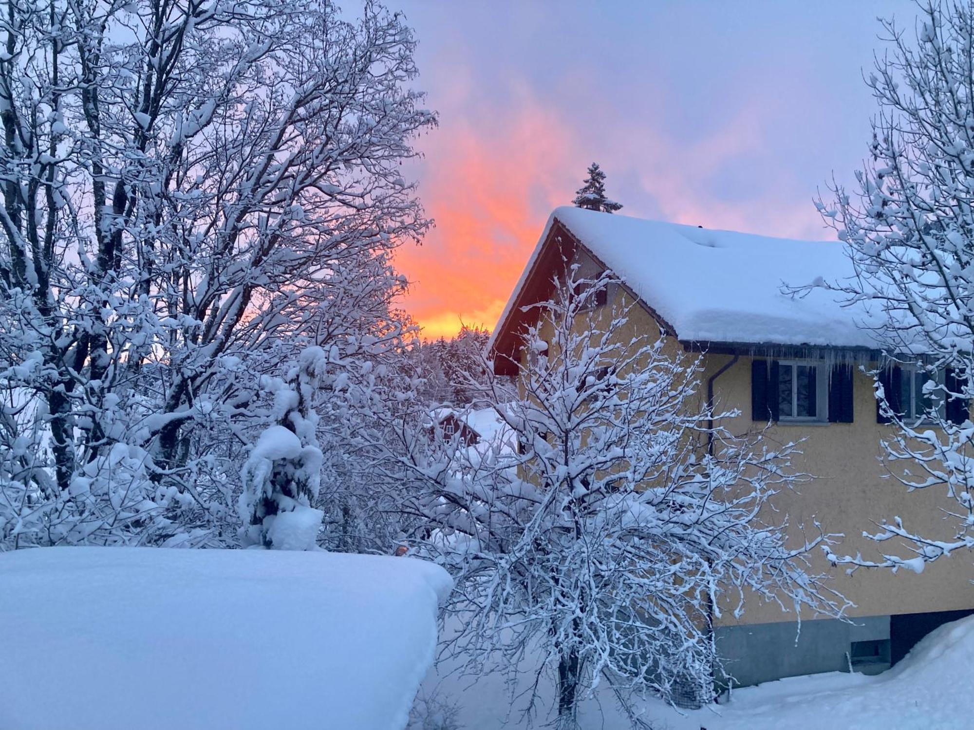 Ferienwohnung Haus Am Bach In Toggenburg Wildhaus Zewnętrze zdjęcie